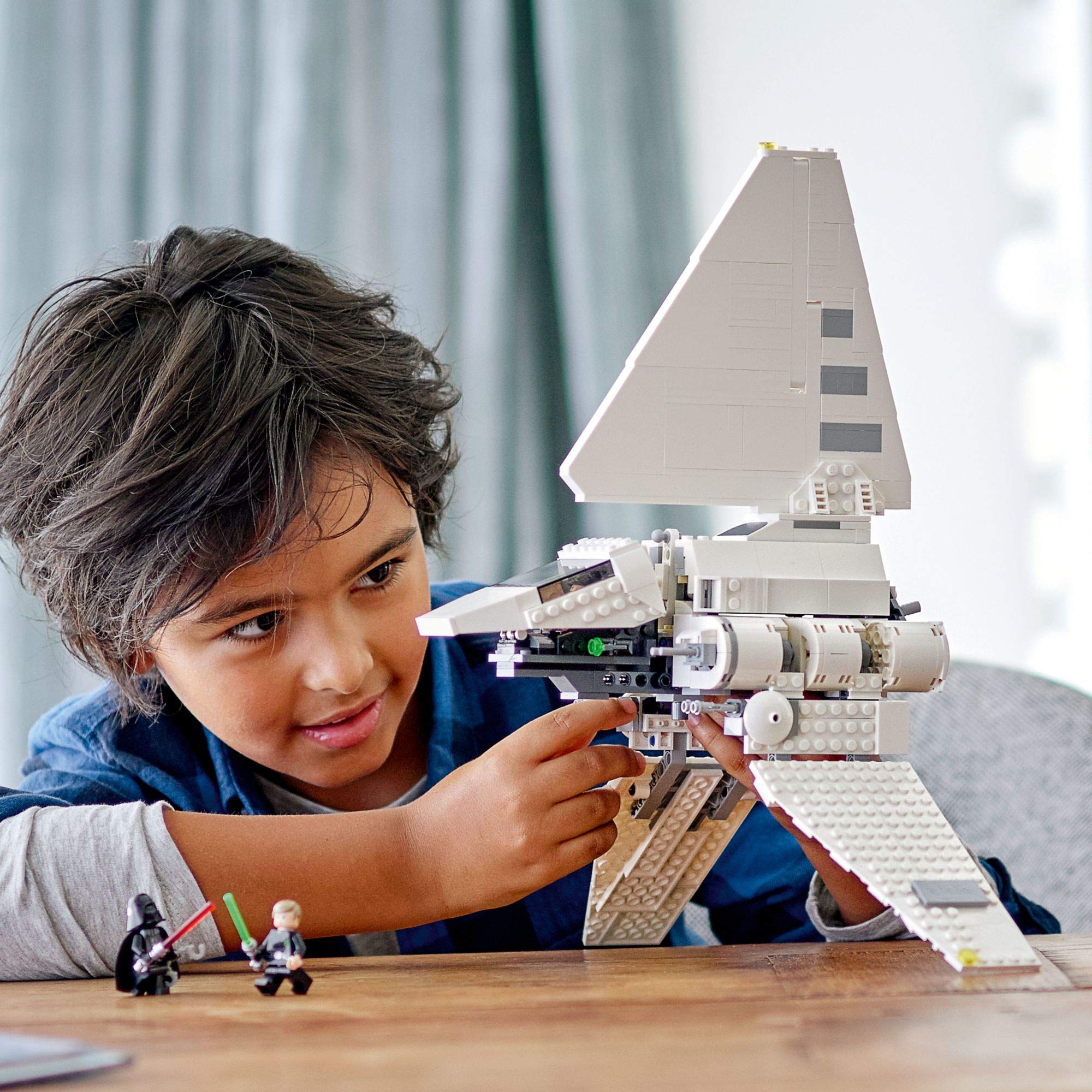 LEGO Star Wars Imperial Shuttle 75302 Building Kit (660 Pieces) - Ultimate Star Wars Toy for Kids Ages 9+ with Luke Skywalker & Darth Vader Minifigures | Perfect Gift for Star Wars Fans | Creative Building Play for Space Adventures & Collectors (2021 New Release)