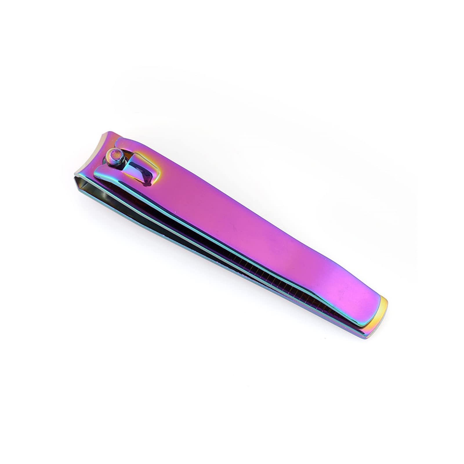 Professional Toe Nail Clippers & Nail Trimmer - QYTECzjd Stainless Steel Nail Cutter Machine with Rainbow Design for Precise Grooming | Perfect for Pedicures, Manicures & Home Nail Care