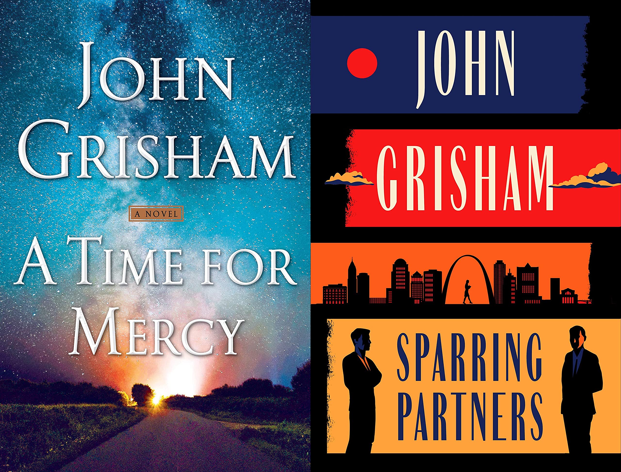 Jake Brigance Series 4-Book Collection Set by John Grisham - A Time to Kill, Sycamore Row, A Time for Mercy, Sparring Partners - Perfect for Legal Thriller Fans & Book Club Discussions