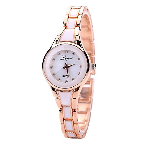 Stylish LVPAI Women's Fashion Watch with Wide Bracelet Band - Perfect for Casual Wear, Office & Evening Outfits