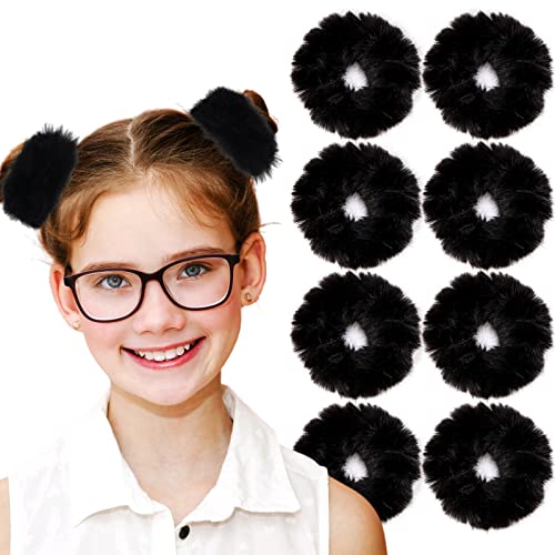 Fuzzy-black 8PCS