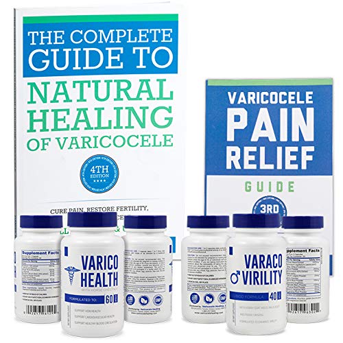 Varicocele Treatment Kit for Men - Natural Home Remedy for Pain Relief & Improved Virility (6-Piece Set) | Ideal for Daily Use & Long-Term Wellness