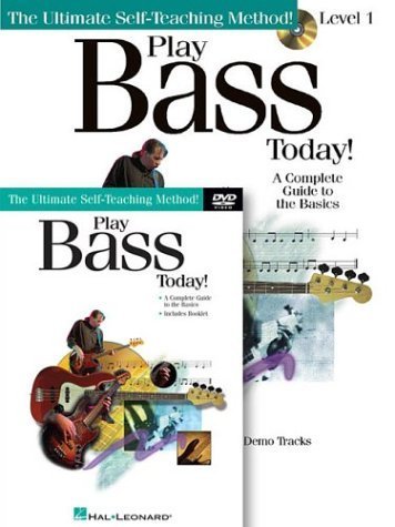 Play Bass Today! Beginner's Bass Guitar Learning Kit with Instructional Book, CD & DVD - Complete Starter Pack for Adults & Teens - Perfect for Home Practice, Music Lessons & Self-Study (2003 Edition)