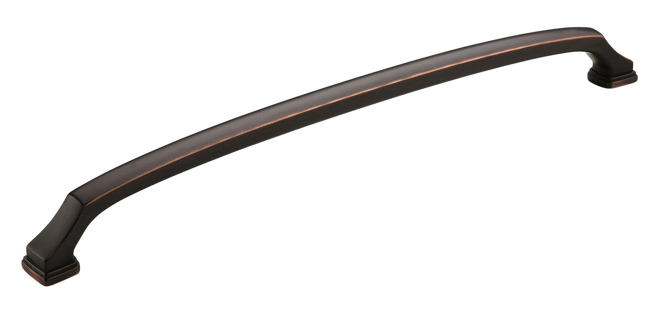 Amerock 18 Inch Oil Rubbed Bronze Appliance Pull - 1 Pack Cabinet Hardware for Drawers & Cabinets - Perfect for Kitchen Renovation & Furniture Upgrade