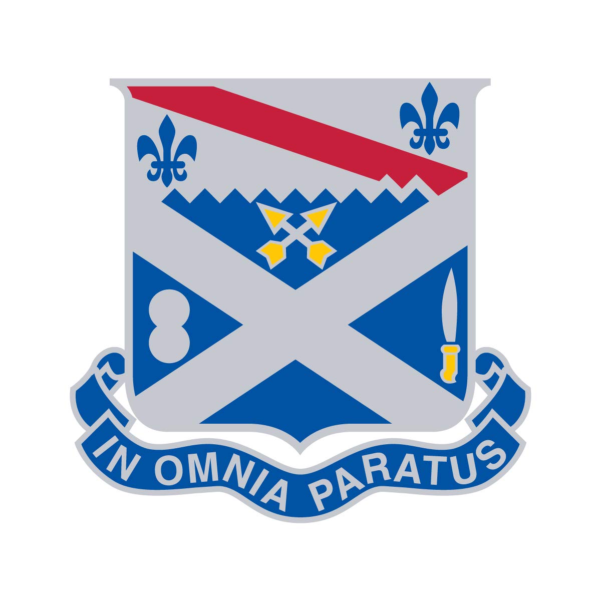 US Army 18th Infantry Regiment 3-Inch Full Color Vinyl Decal Sticker - Patriotic Military Mug Decoration for Coffee Cups, Tumblers & Gifts | Perfect for Veterans Day, Army Pride & Home Decor