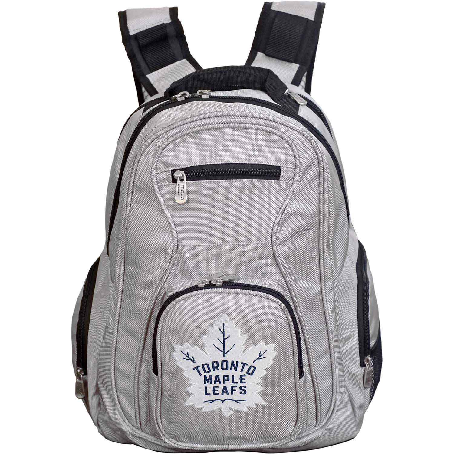 Denco NHL Voyager 19-Inch Laptop Backpack - Grey | Water-Resistant College School Bag for Men & Women | Perfect for Work, Travel & Daily Commute