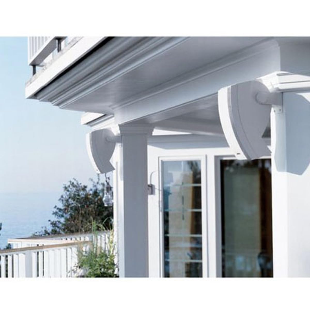Bose 251 Premium Outdoor Environmental Speakers - White, Ideal for Patio, Garden, and Poolside Entertainment