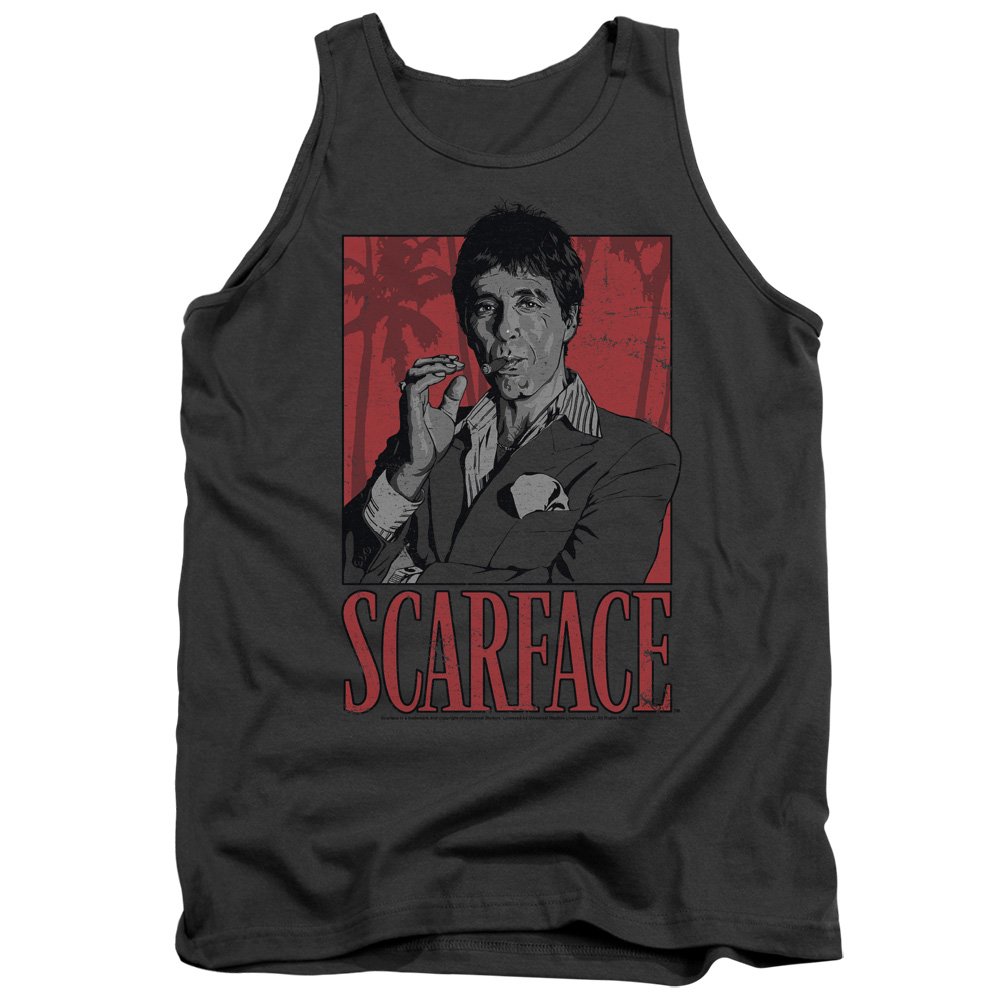 Scarface Tony Unisex Tank Top for Men & Women - Casual Summer Wear, Street Style, Gift for Movie Fans