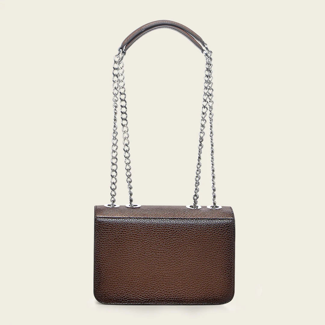 Stylish Brown Cuadra Casual Handbag for Women - Fashionable Crossbody Purse for Everyday Use, Work, and Travel