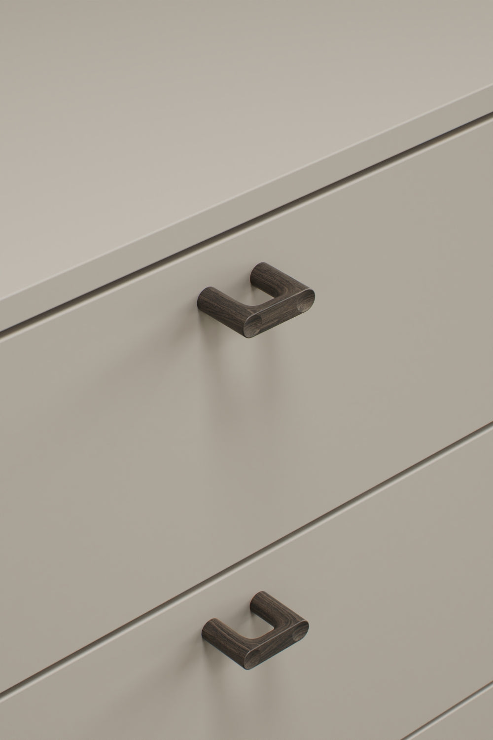 Dark Oak Lacquered Wood Cabinet Knobs and Drawer Pulls - Elegant Hardware for Kitchen, Bathroom & Furniture Upgrade