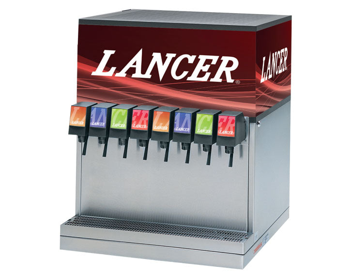Lancer Counter Electric High Performance 8-Valve Model 2500 Beverage Dispenser - Fast Free Shipping for Restaurants, Bars & Catering Events