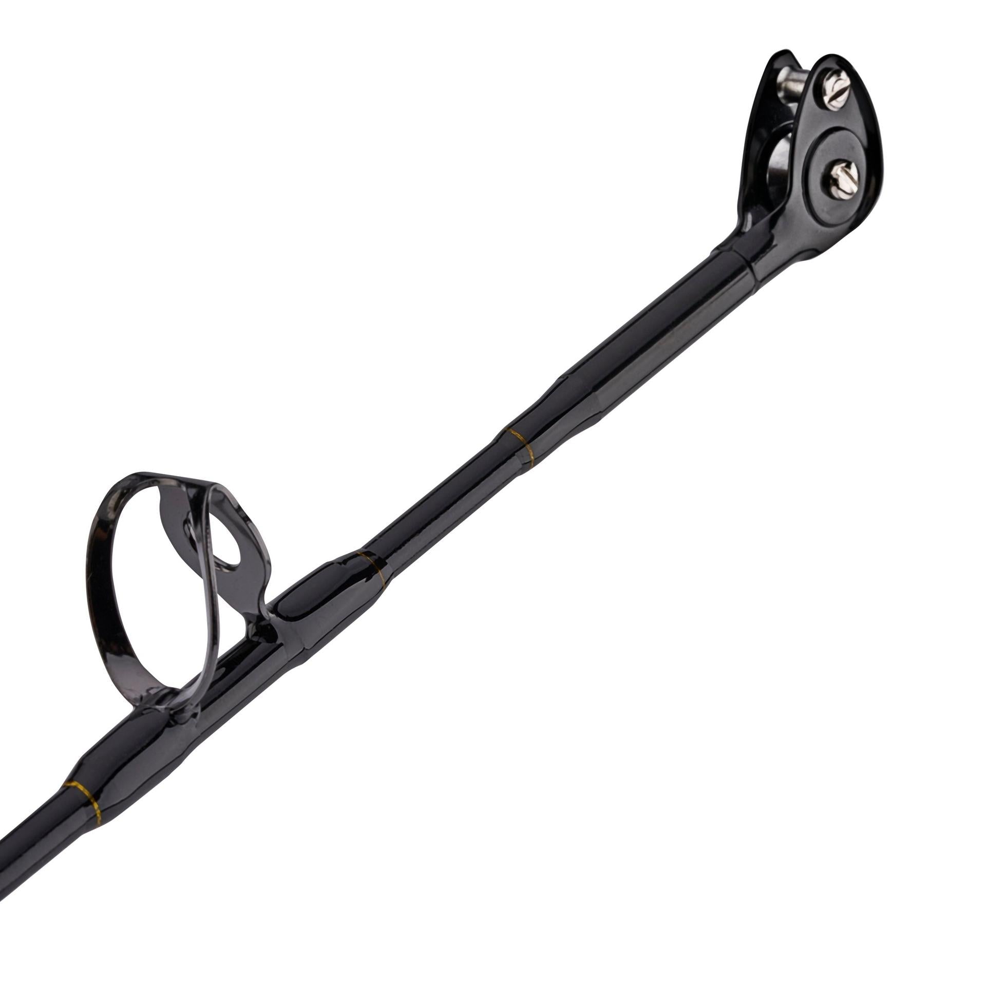 Squall® II Lever Drag Conventional Fishing Rod and Reel Combo - Saltwater & Freshwater Fishing Gear for Offshore, Inshore, and Boat Angling