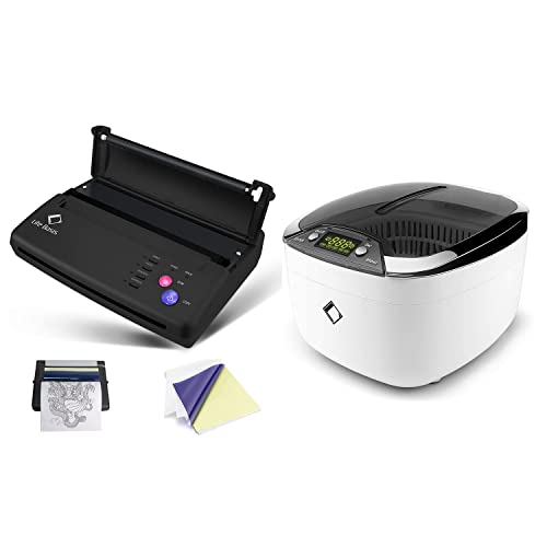 Life Basis 850ML Ultrasonic Cleaner & Electric Pet Toothbrush Kit - Perfect for Jewelry, Dentures, and Pet Dental Care at Home