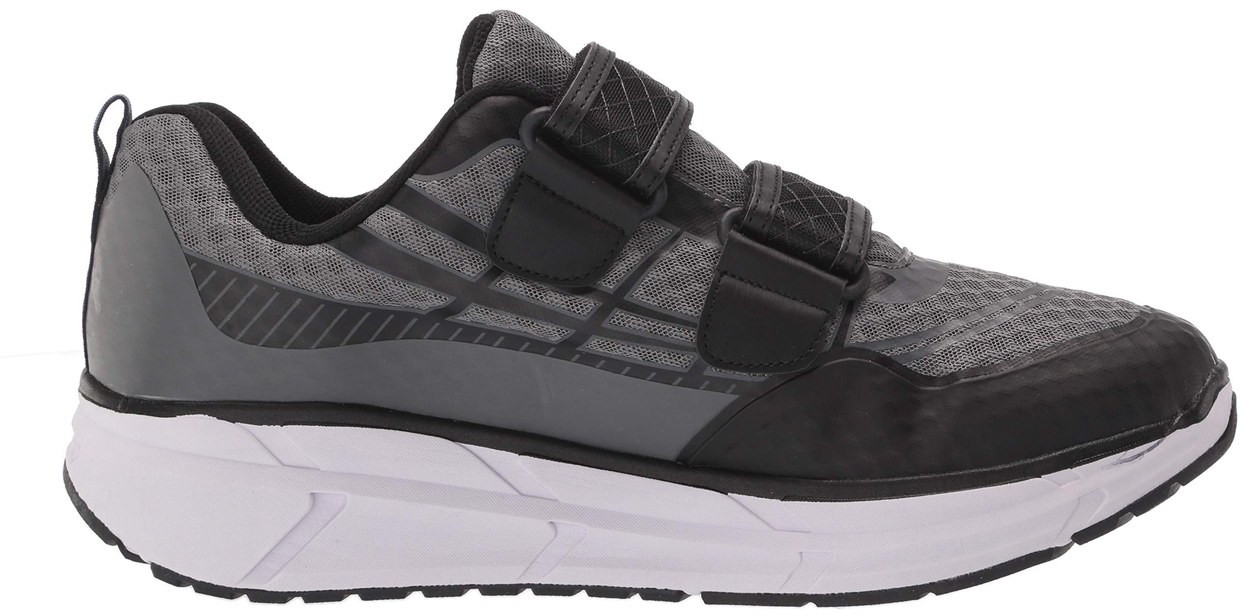 Propét Men's Ultra Strap Sneaker - Comfortable Walking Shoes for Men with Adjustable Straps | Perfect for Walking, Travel & Everyday Wear