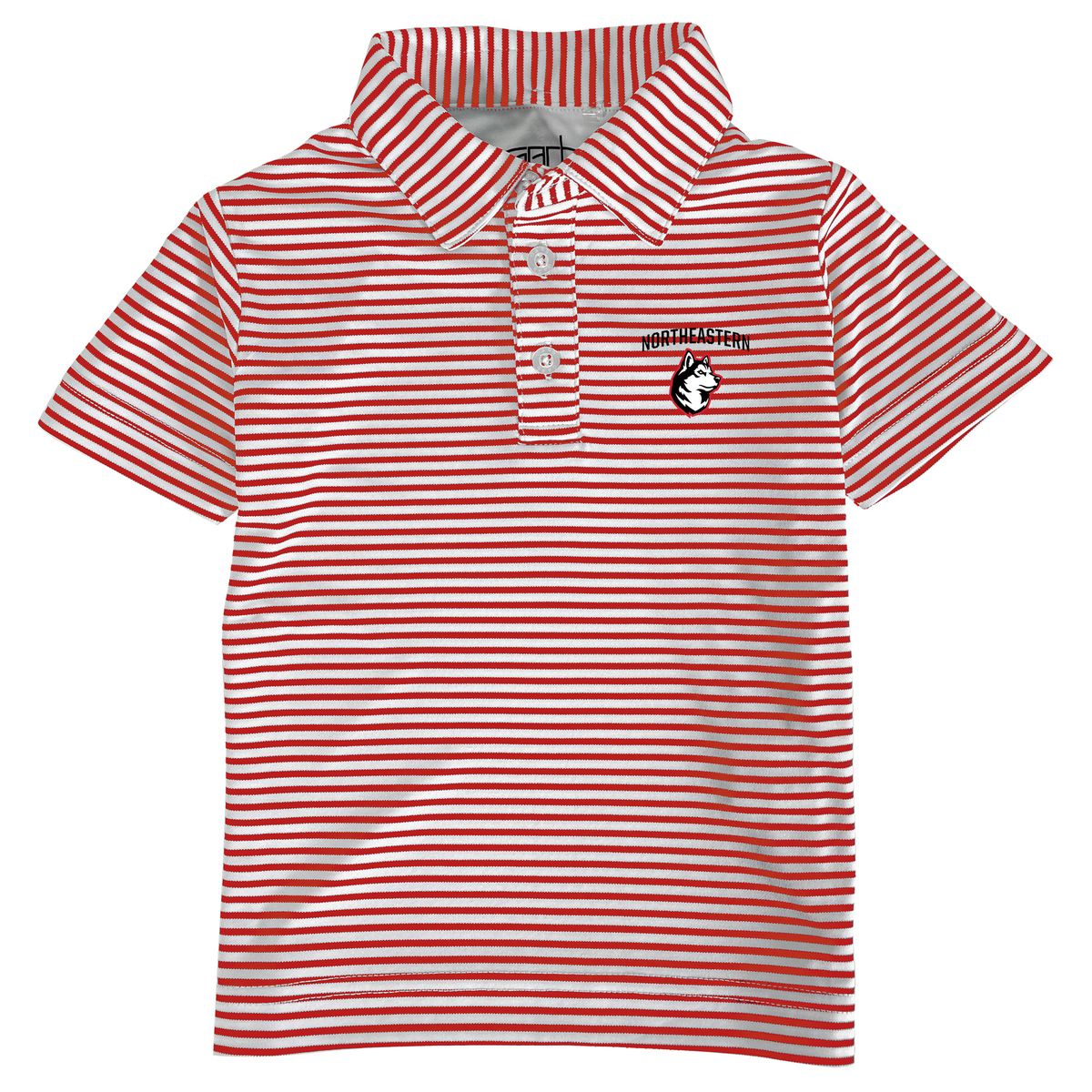 Northeastern Huskies Boys' Polo Shirt for Toddlers - Comfortable Cotton Short Sleeve Top for Playdates, Daycare & Family Outings