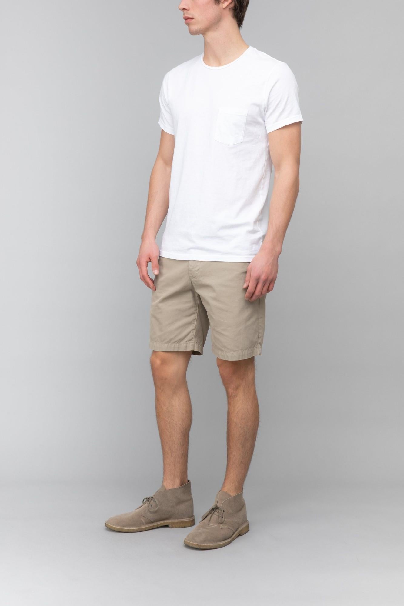 Men's Khaki Bermuda Shorts - Comfortable Casual Summer Shorts for Beach, Travel & Outdoor Activities