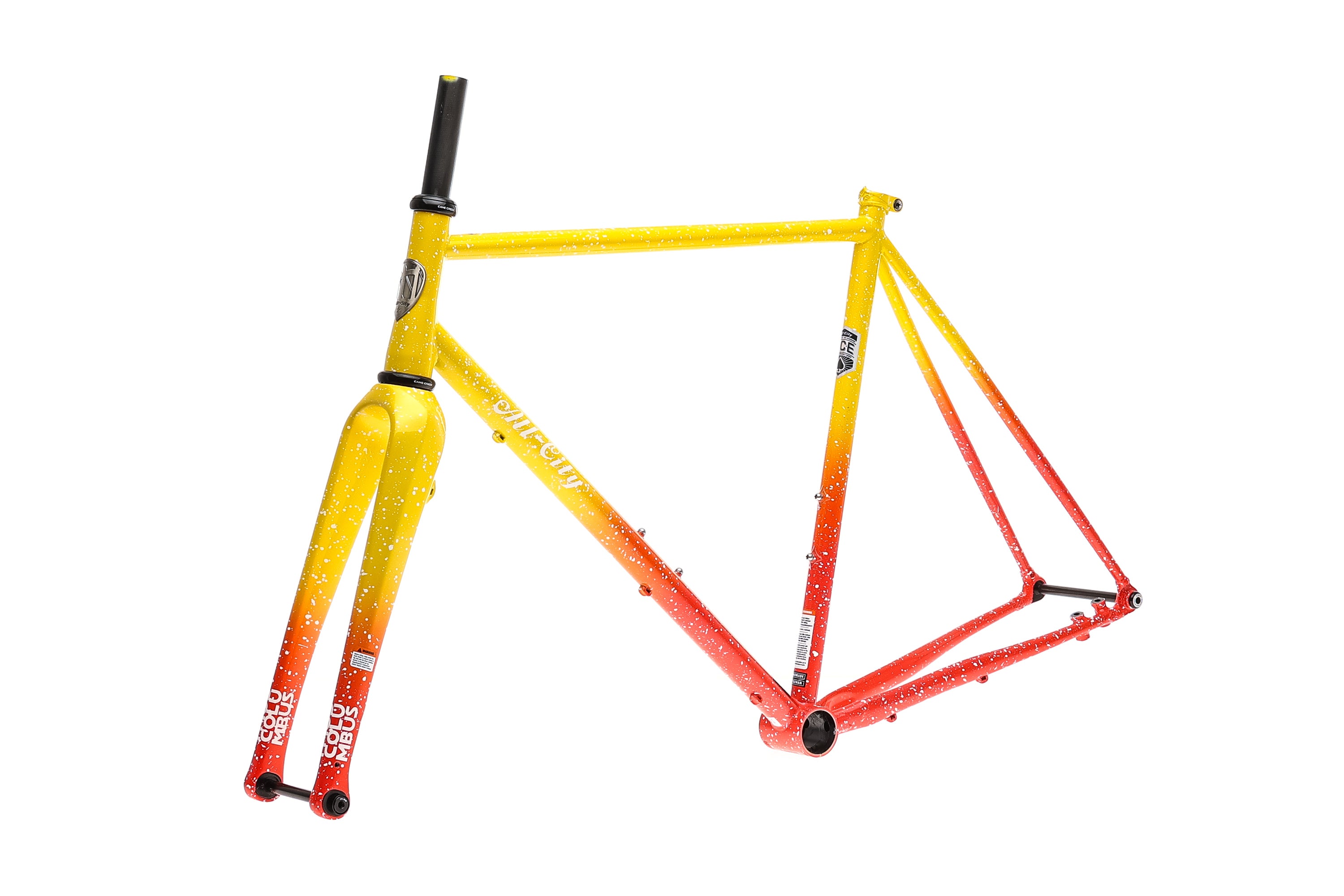 All City Nature Cross Single Speed 55cm Frameset 2023 - Lightweight Urban Commuter Bike Frame for City Riding & Casual Cycling