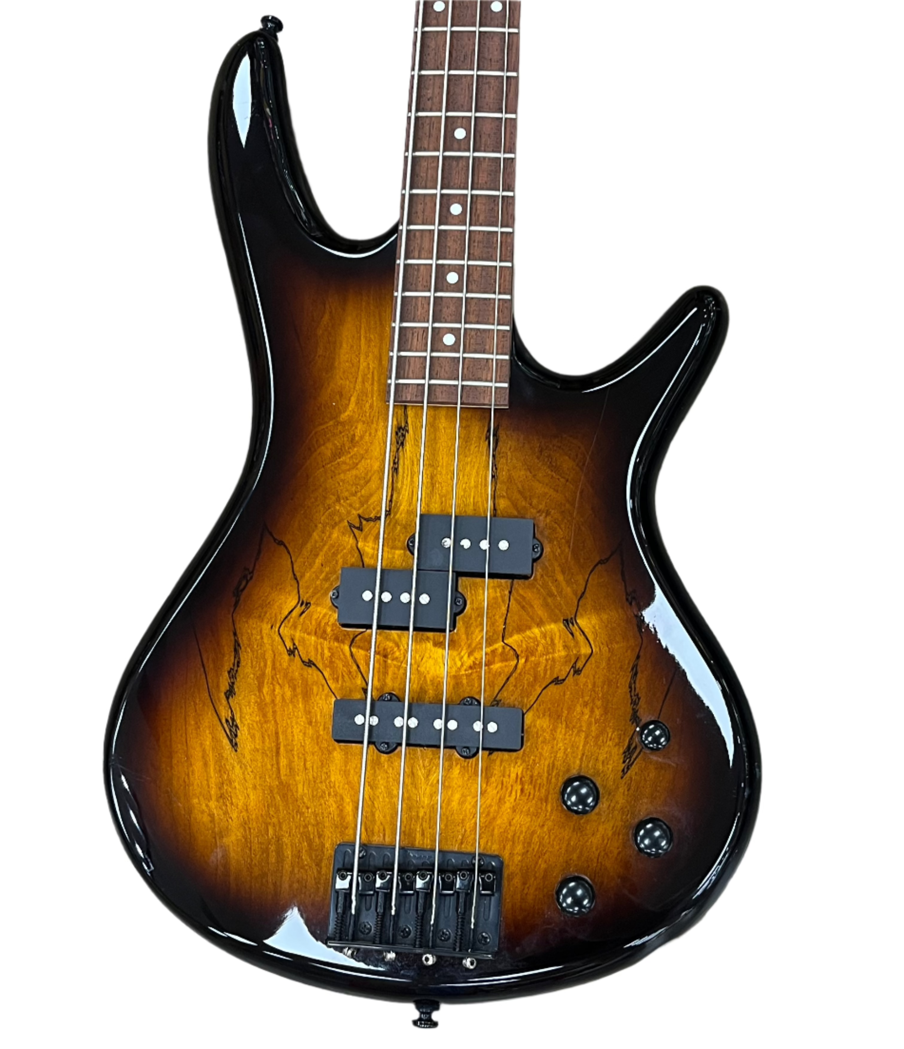 Ibanez GSR200SM 4-String Electric Bass Guitar - Brown Sunburst Finish, No Case Included - Perfect for Beginners, Live Performances & Studio Recording