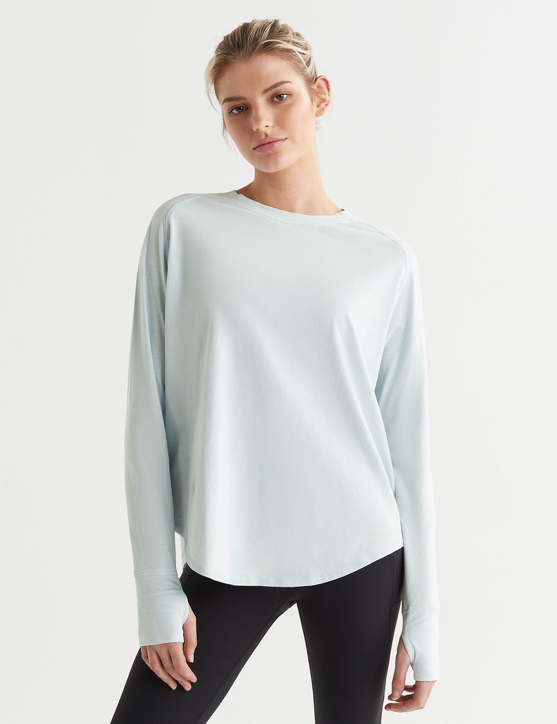 Vintage Washed Slub Light Blue T-Shirt for Men & Women - Casual Comfort Wear for Everyday Outfits & Street Style