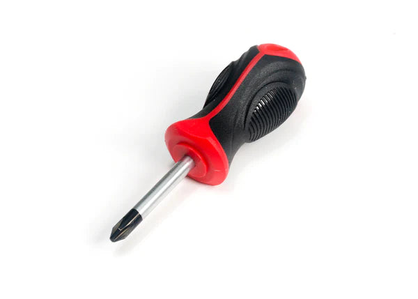 TeacherGeek Stubby #2 Screwdriver 10 Pack - Durable Mini Screwdrivers for Electronics, Eyeglasses & Small Repairs - Perfect for DIY Projects, Home Repairs & STEM Education