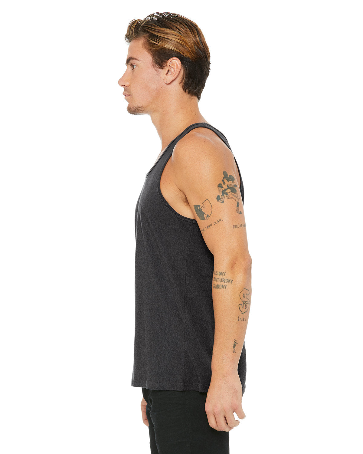 Bella + Canvas 3480 Unisex Jersey Tank Top - Soft Cotton Spaghetti Strap Casual Wear for Men & Women - Perfect for Summer, Gym, Beach & Layering