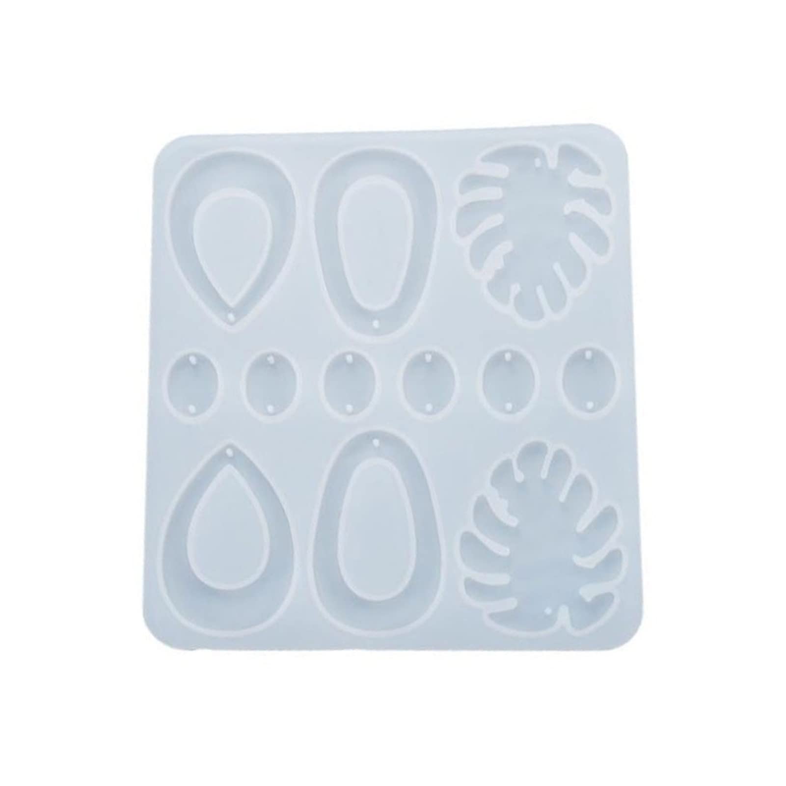 Handmade Silicone Earring Molds for Jewelry Making - Drop Dangle Pendant Resin Molds for Necklaces & Earrings (Color: Purple) - Perfect for DIY Crafting, Resin Art, and Unique Gift Making