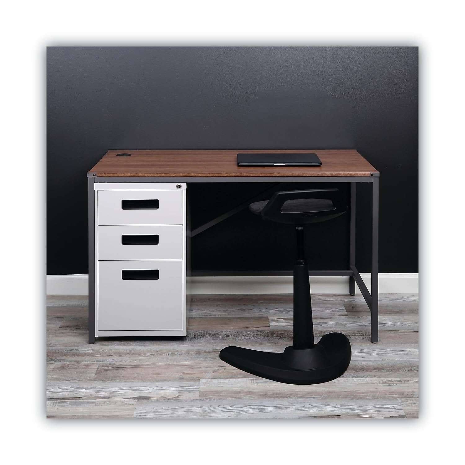 Alera ALEPABBFLG 3-Drawer File Cabinet - 14.96