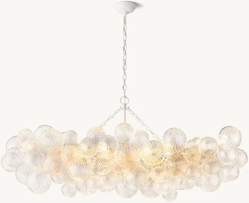 Tammy Linear Glass Ball Chandelier - 63