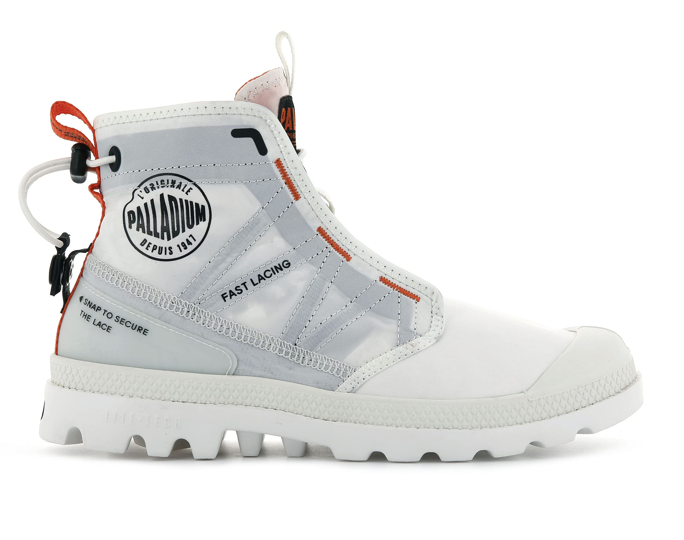 Palladium Men's Pampa Travel Lite Boot - Lightweight Waterproof Hiking Shoes for Outdoor Adventures, Travel & Casual Wear