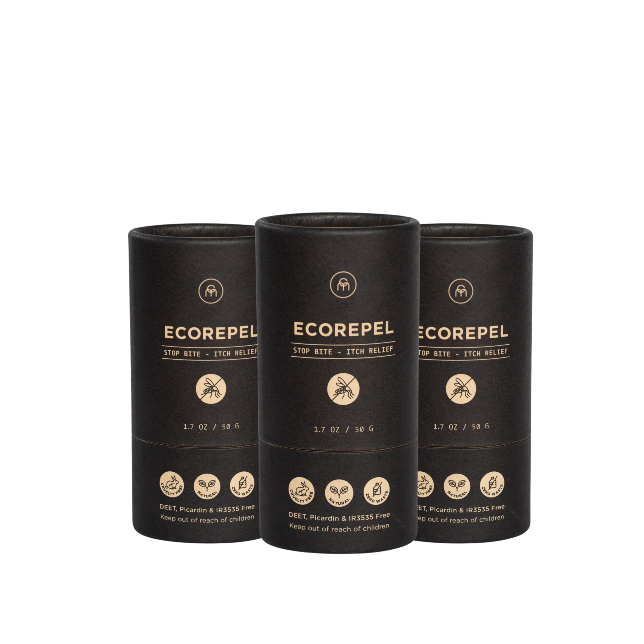 EcoRepel Natural Insect Repellent Spray - DEET Free, Plant-Based Formula for Outdoor Activities, Camping & Hiking