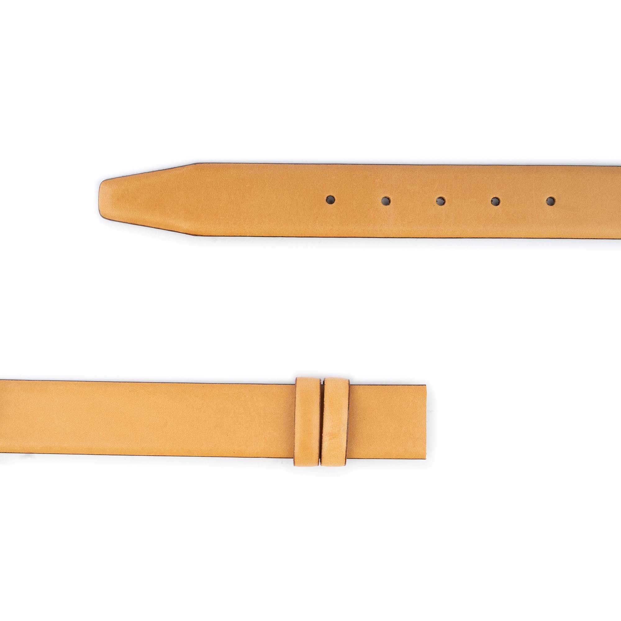 Ferragamo Adjustable Leather Belt Strap - Sand Color for Men & Women | Perfect for Casual, Office & Formal Wear