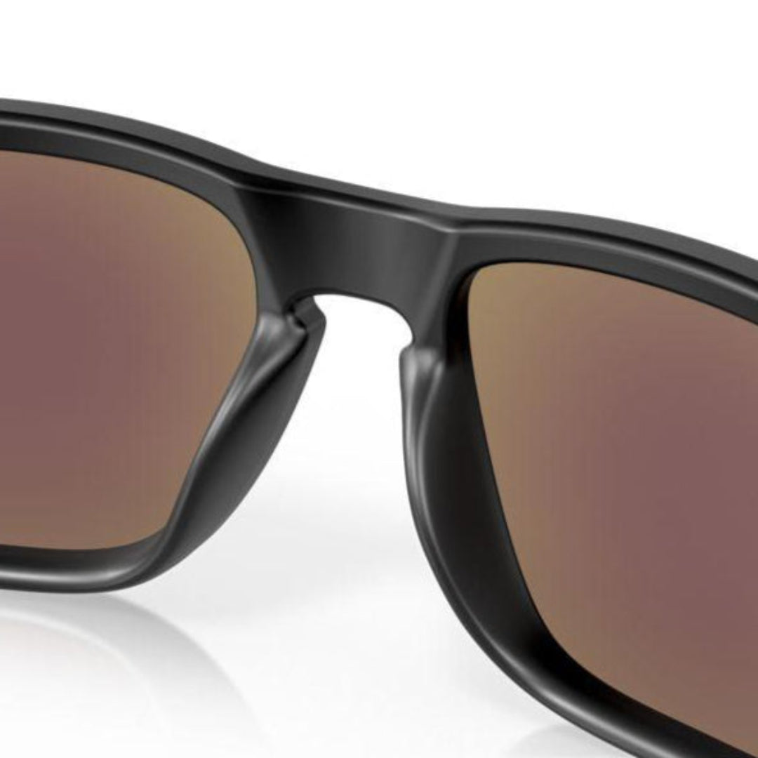 Oakley Holbrook Matte Black Prizm Sapphire Polarized Sunglasses 0OO9102 9102H0 - Stylish UV Protection for Outdoor Sports & Driving