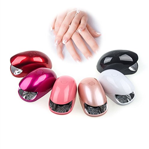 Mini USB LED Nail Lamp - 3W Portable Mouse-Shaped Nail Dryer for Gel Polish Curing | Perfect for Home Manicures & Travel Nail Care