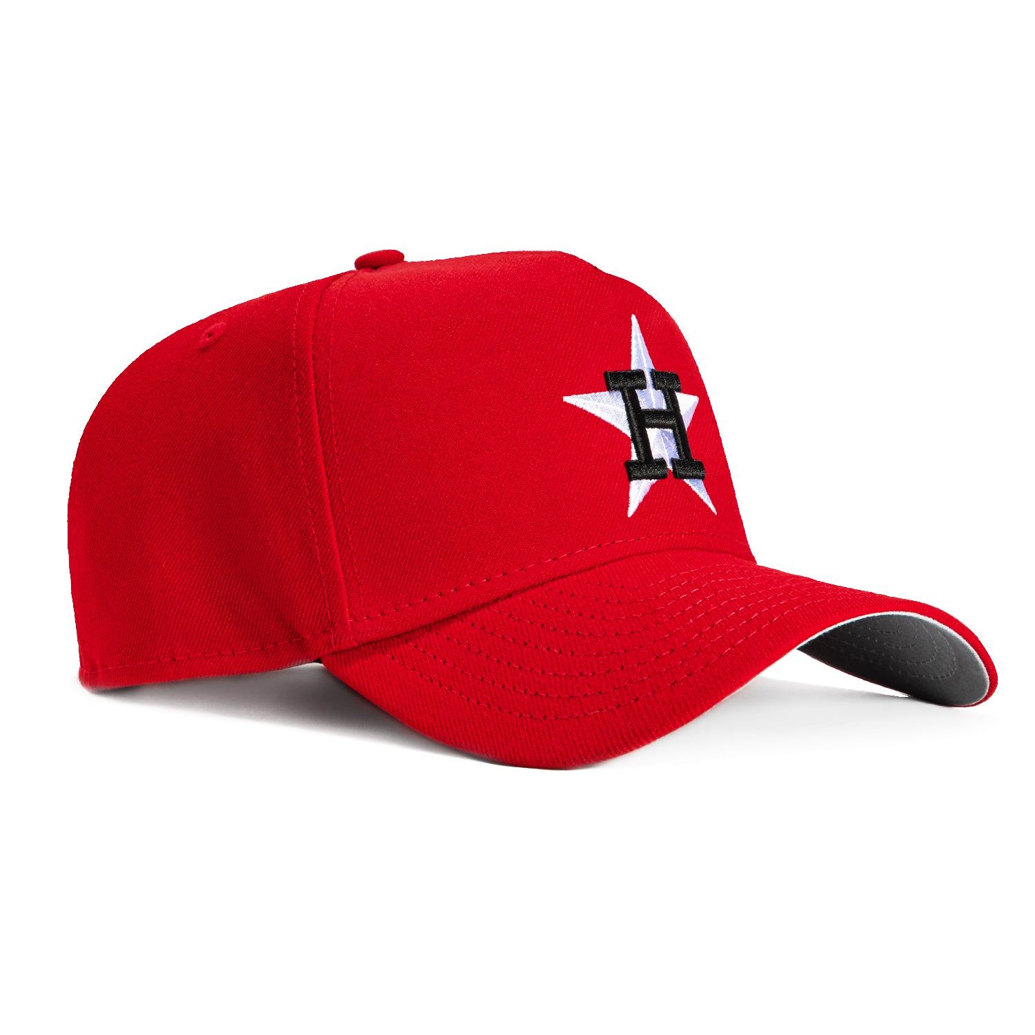 New Era 9Forty A-Frame Houston Astros Snapback Adjustable Baseball Cap - Red, White & Navy Blue - Perfect for MLB Games, Sports Events & Casual Streetwear
