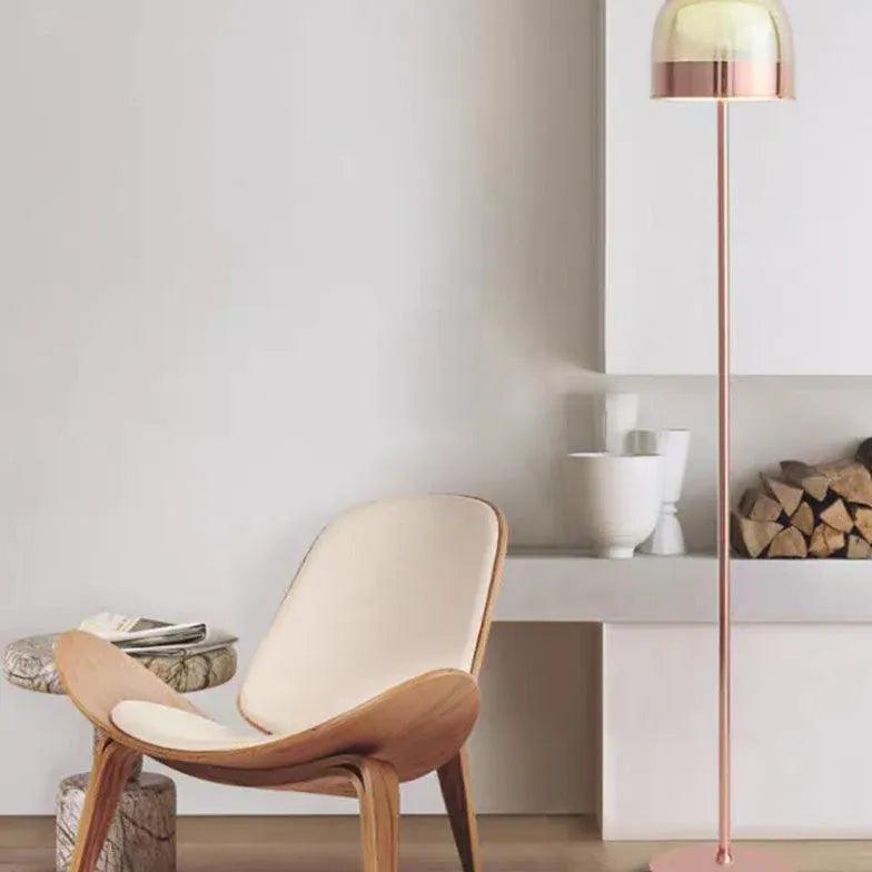 Modern Round Floor Lamp for Living Room - Stylish & Adjustable Lighting for Home Decor, Reading & Relaxation