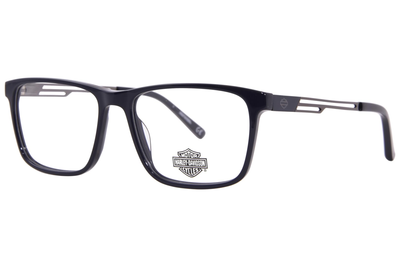 Harley Davidson HD0137T52092 Blue Eyeglass Frames - 52mm Lens Diameter for Men & Women | Perfect for Motorcycle Riding, Outdoor Sports & Casual Wear