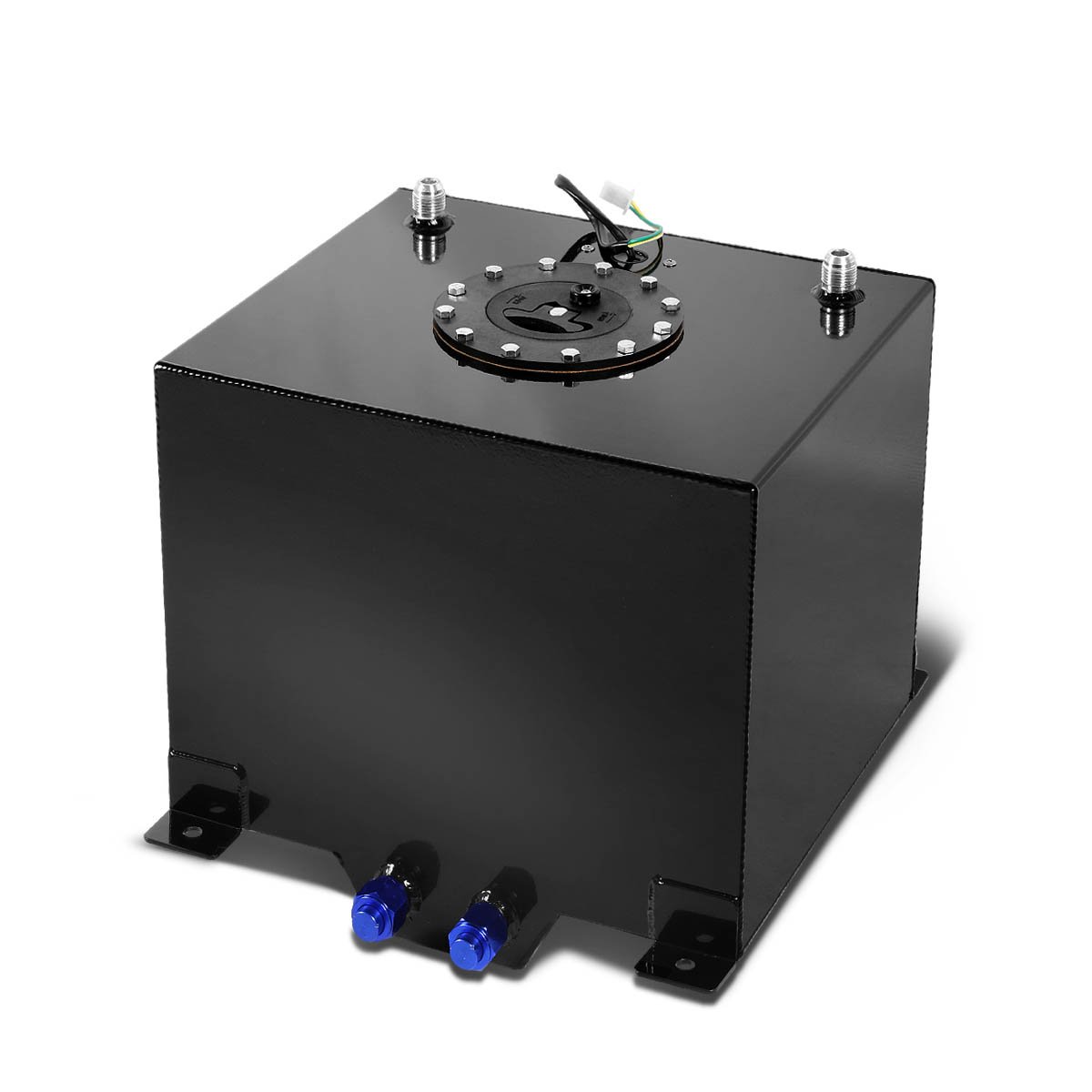 DNA MOTORING 5 Gallon Aluminum Top-Feed Fuel Cell Gas Tank - 12