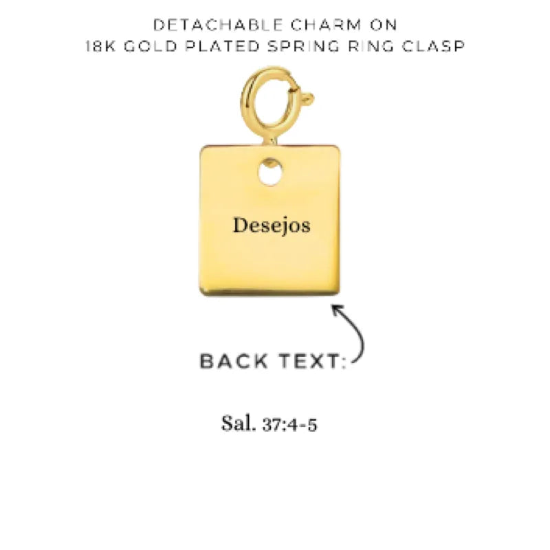 Personalized Engraved Charms with Detachable Clasp - Custom Name Jewelry for Necklaces & Bracelets - Perfect for Gifts, Anniversaries & Special Occasions - $12.00