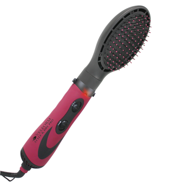 Velform Brush & Dry - 2-in-1 Hair Styler for Quick Blowouts & Smoothing - Perfect for Home Use, Travel & Salon Styling