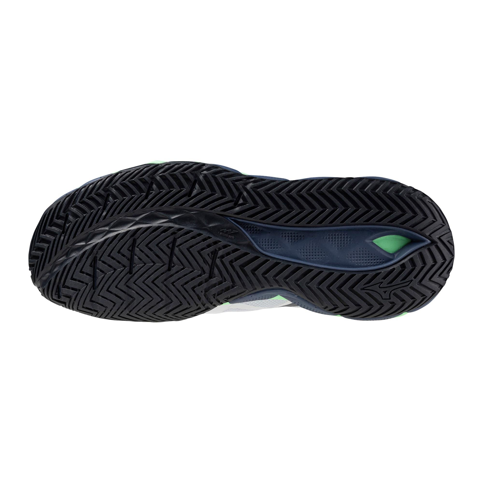 Mizuno Wave Enforce Tour White & Mint Men's Tennis Shoes - Lightweight Performance Court Shoes for Competitive Play & Training