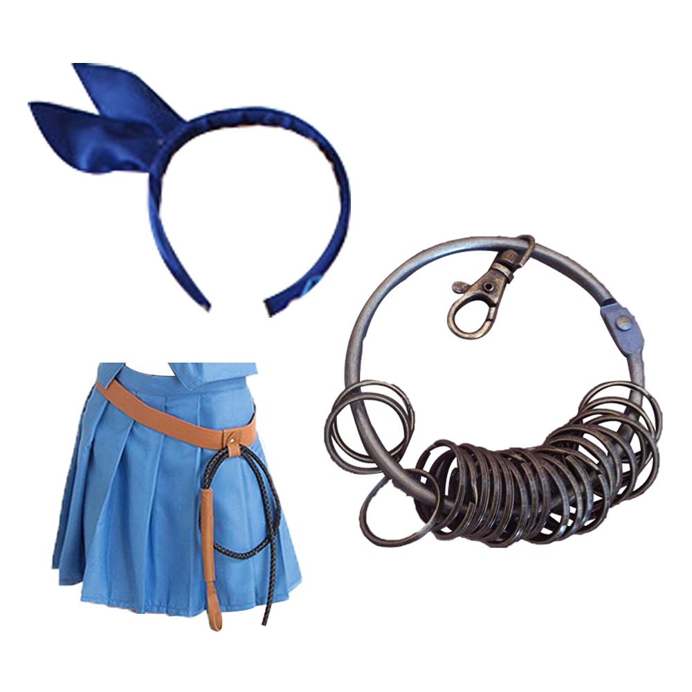 Fairy Tail Lucy Heartfilia Cosplay Costume Dress - Anime Cosplay Outfit & Accessories for Halloween, Comic Con, and Cosplay Events
