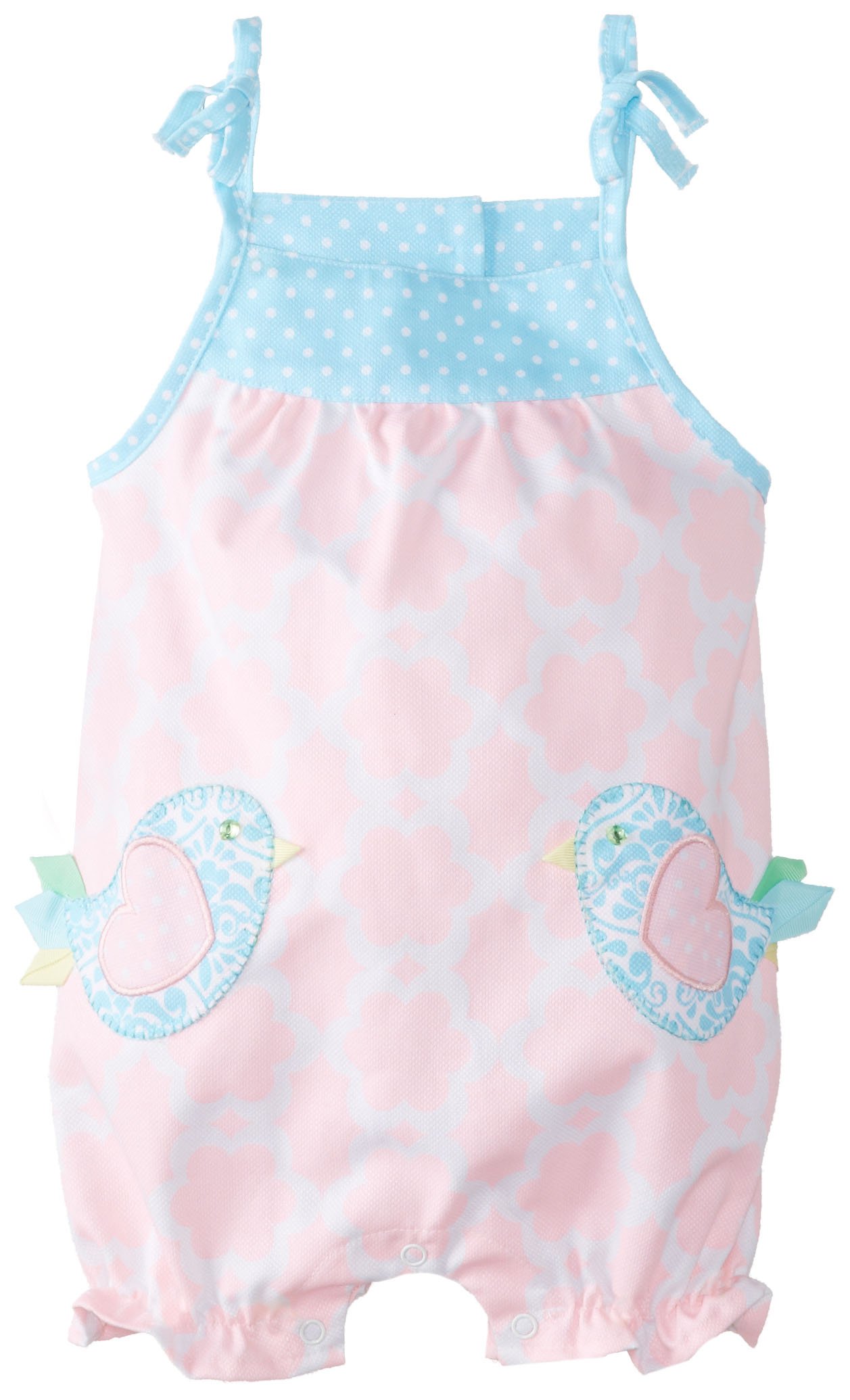 Mud Pie Baby Girls Newborn Little Chick Bubble Romper - Adorable Spring & Easter Outfit for Infants, Perfect for Photoshoots & Special Occasions