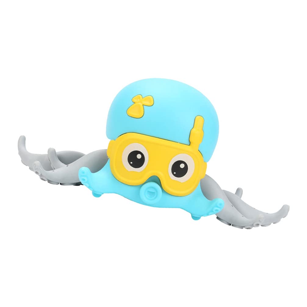 Balacoo Octopus Bath & Crawling Toys for Kids - Waterproof Amphibious Pull Walking Shower Toy for Bathtime Fun & Sensory Play