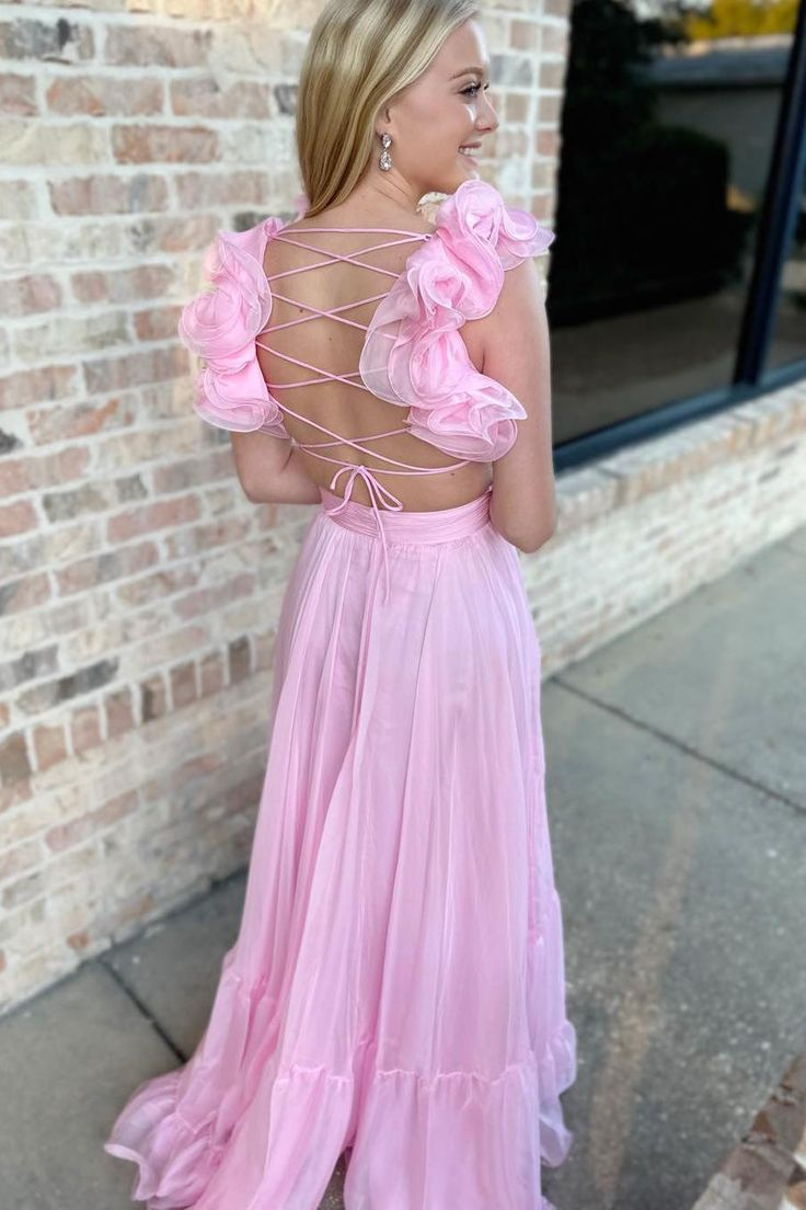 Elegant A-Line Pink Bridesmaid Dress for Prom, Formal Party & Special Occasions - Style J5806 | Perfect for Weddings, Graduations & Evening Events