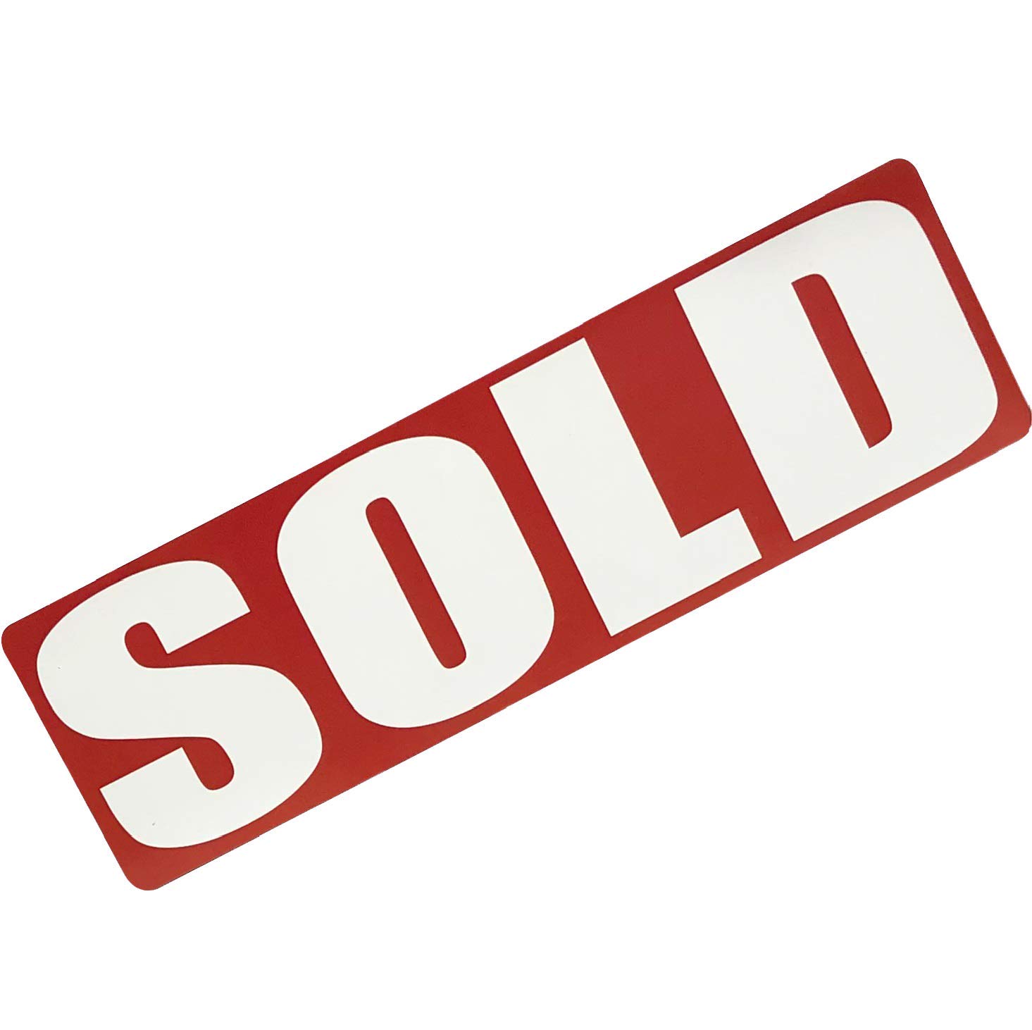 Reusable Magnetic Sold Sign Rider for Realtors - Durable Real Estate Sign Topper for Yard & Open House - Office Products & Signs | Perfect for Home Listings, For Sale Signs & Property Marketing