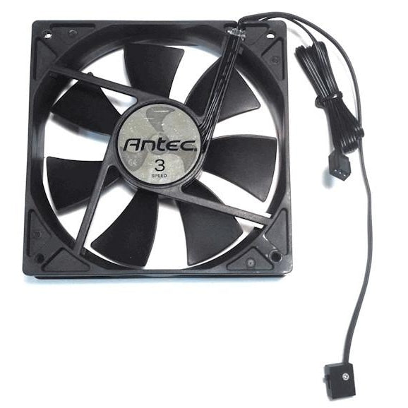Antec Tri Cool 120mm x 120mm x 25mm 3-Speed Adjustable Case Fan for PC Cooling - Perfect for Gaming Rigs, Workstations, and Home Office Computers