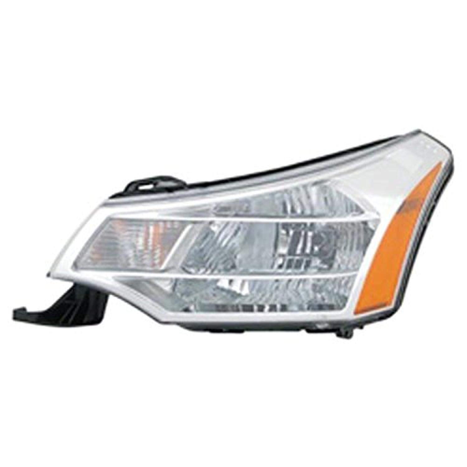 OE Replacement Headlight Assembly Compatible with 2008-2011 FORD FOCUS - Left/Right Side - Partslink FO2502244 - Perfect for Night Driving & Foggy Conditions