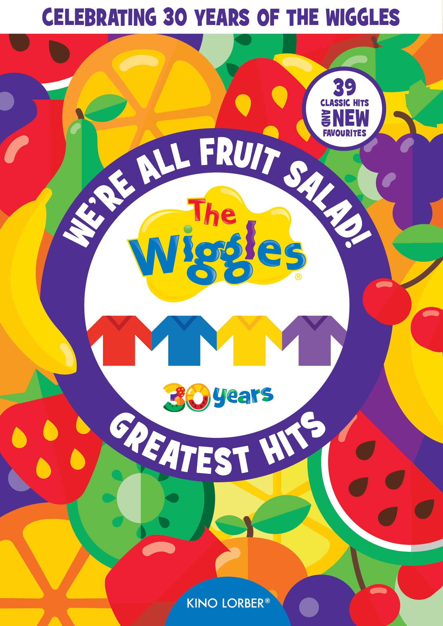 The Wiggles Greatest Hits DVD - We're All Fruit Salad! Fun Kids Music Collection for Family Entertainment & Dance Parties