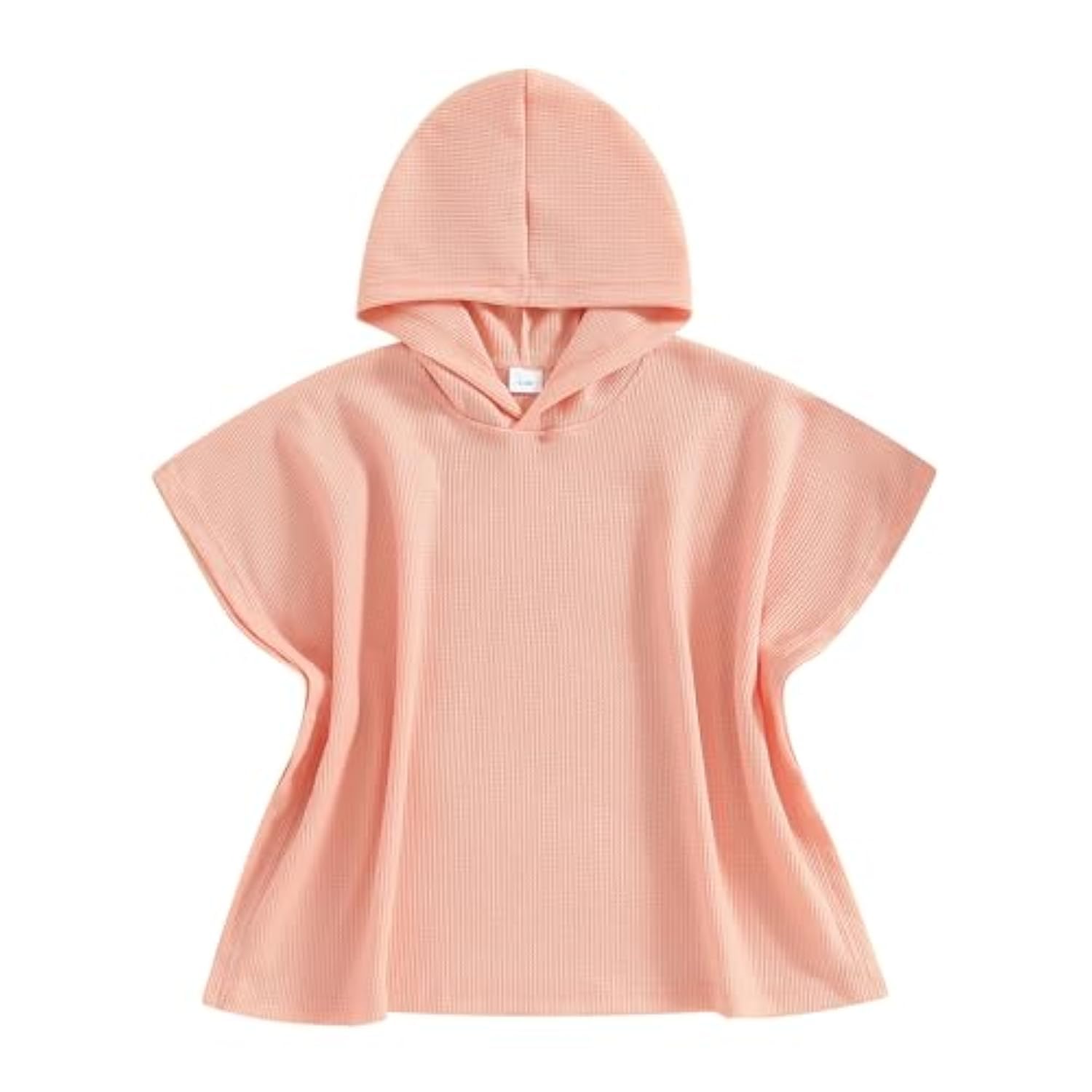 Kids Swim Cover Up - Boys & Girls Waffle Towel Poncho - Quick Dry Swimsuit Coverups for Beach, Pool, Bathing - Perfect for Swimming Lessons, Vacation & Water Parks