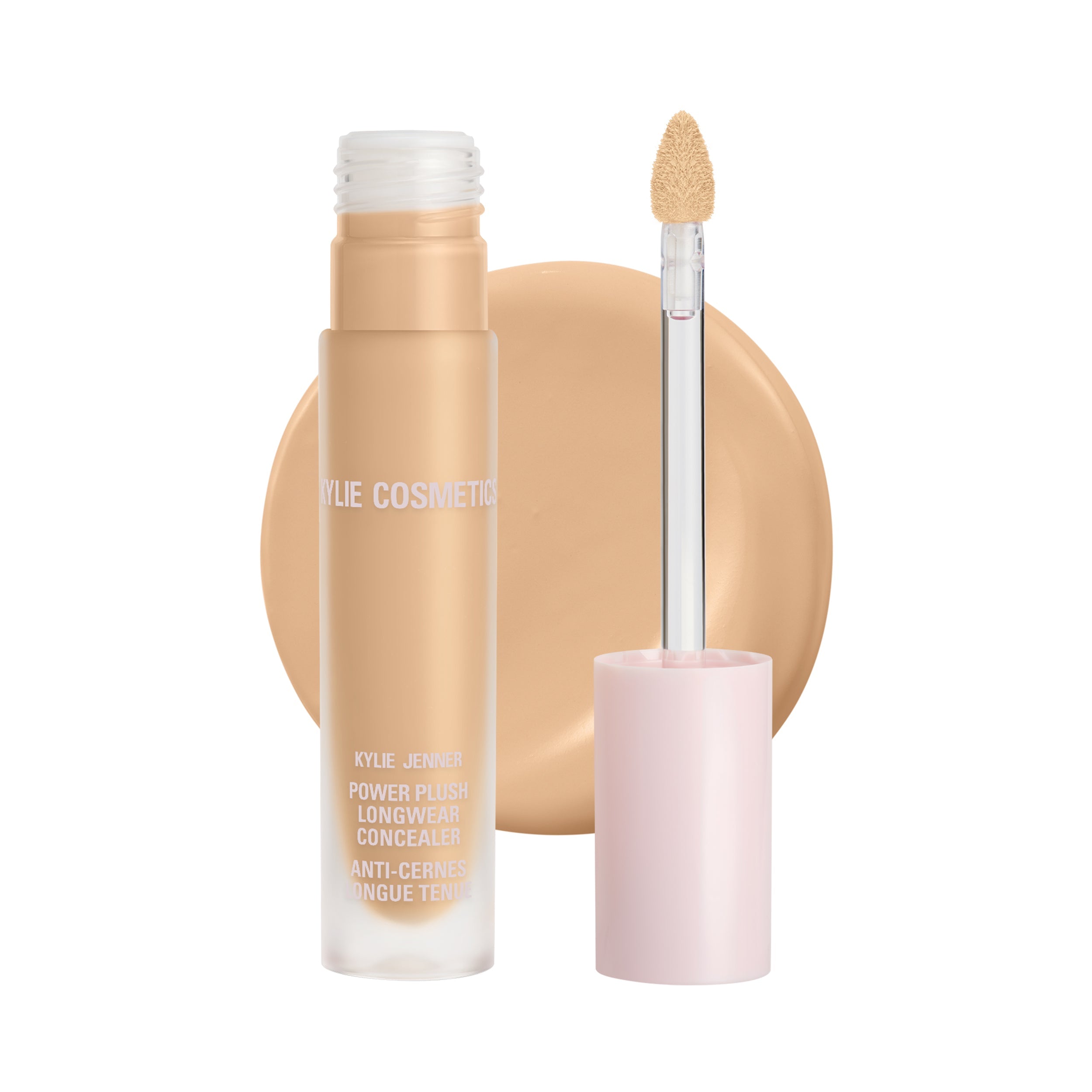 Long-lasting Power Plush Concealer - Full Coverage & Hydrating for Flawless Skin | Perfect for Daily Makeup & Special Occasions